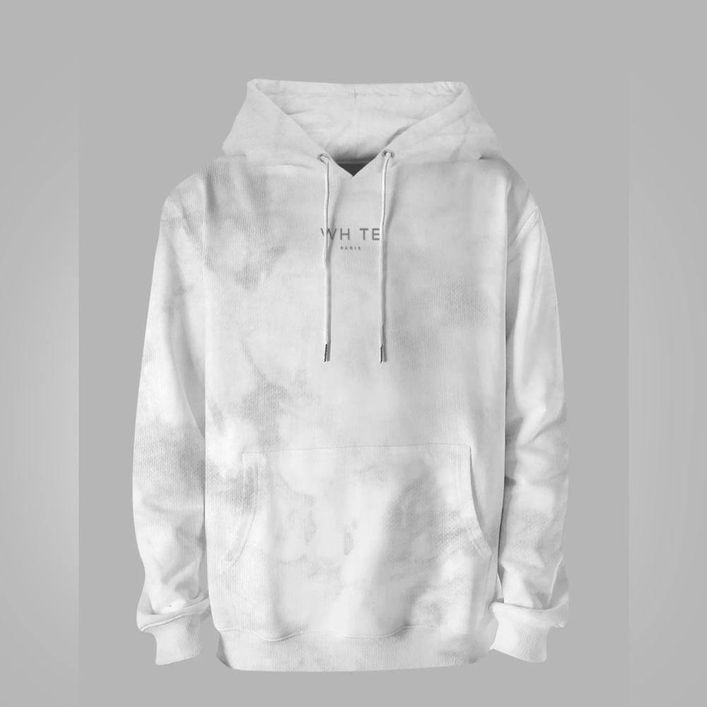 WHTE Paris Marble Hoodie
